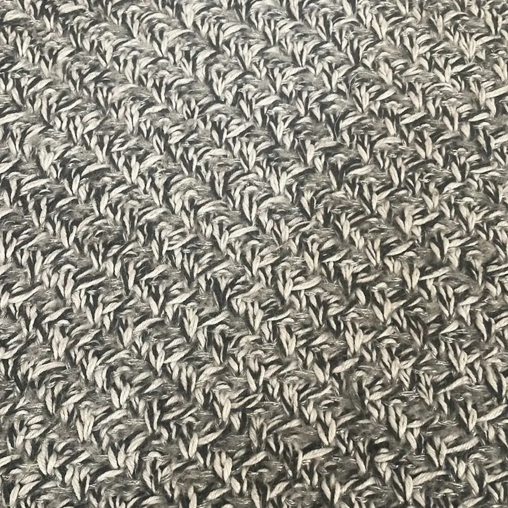 White House Black Market knit gray and white Sweater size small